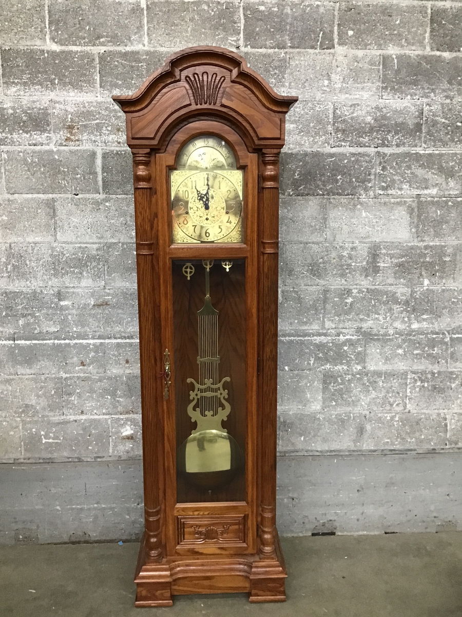 Ridgeway Primrose Grandfather Clock Second Use Building Materials and