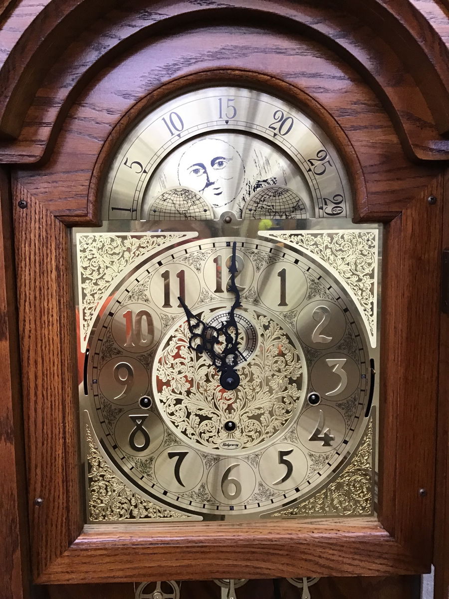 Ridgeway Primrose Grandfather Clock Second Use Building Materials and