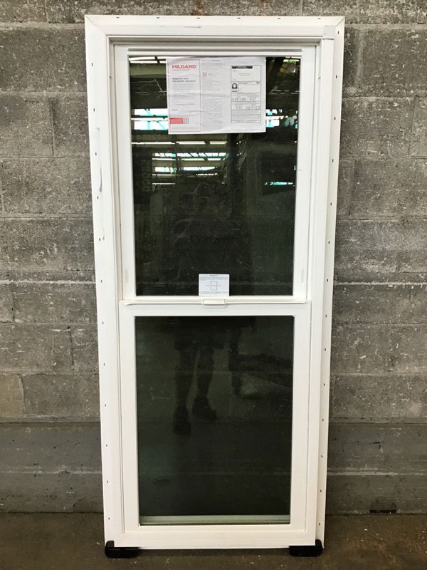 ’24 Milgard Double Hung Vinyl Window Second Use Building Materials