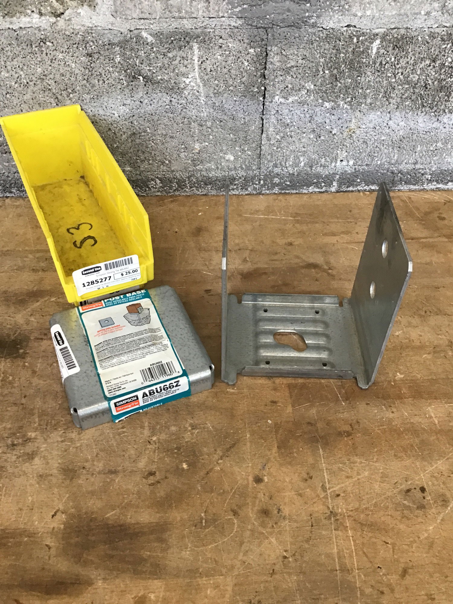 Simpson Strong Tie ABU66Z | Second Use Building Materials