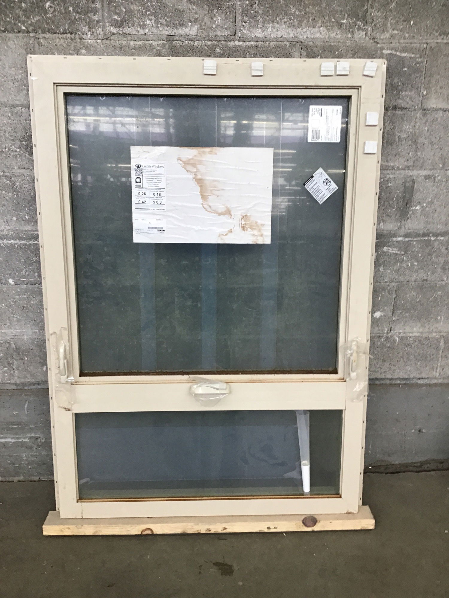 24 Vinyl Awning Window | Second Use Building Materials and Salvage