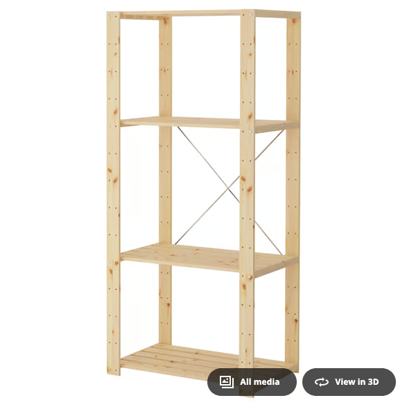IKEA Wood Shelf | Second Use Building Materials and Salvage