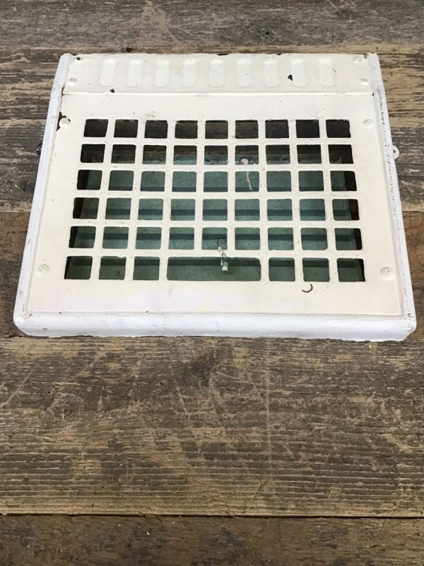 Plain Steel Heating Grate Second Use Building Materials and Salvage