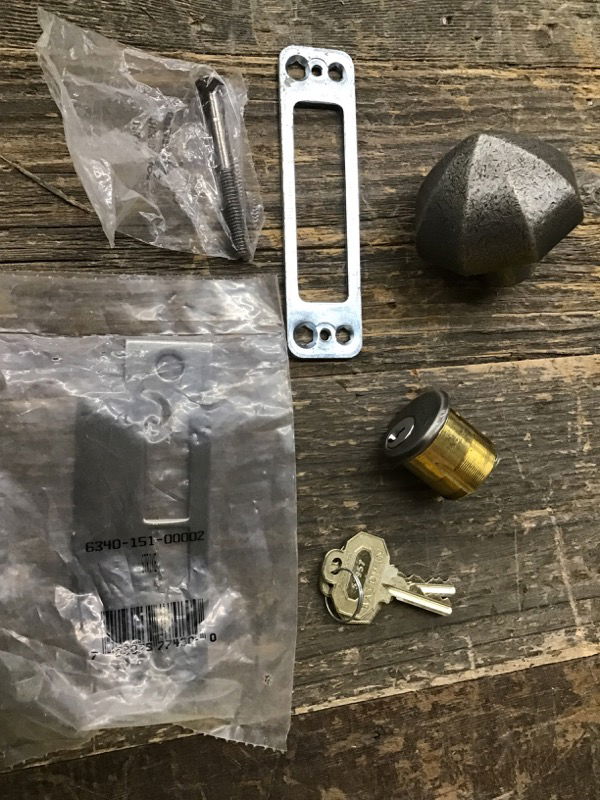 Baldwin Exterior Door Lockset Second Use