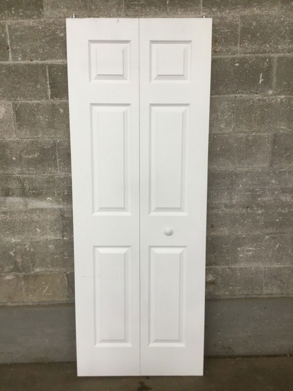 30″ Hollow Core BiFold Door Second Use 30″ Hollow Core BiFold Door Second Use