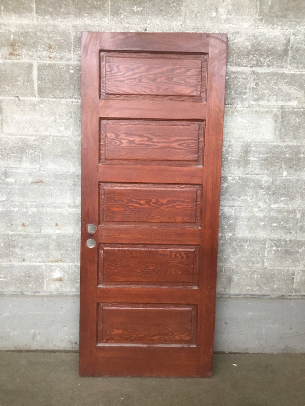 Five Panel Interior Door | Second Use