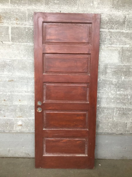 Five Panel Interior Door | Second Use