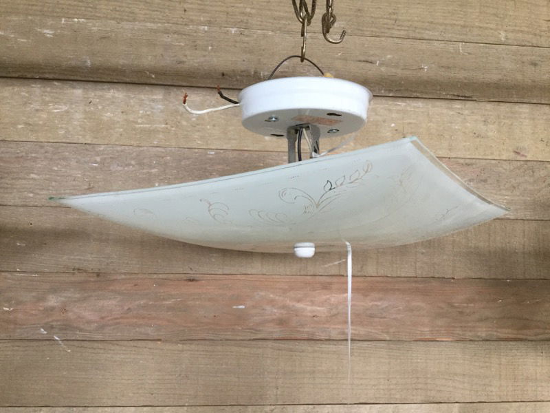 Ceiling Mount Light Fixture | Second Use