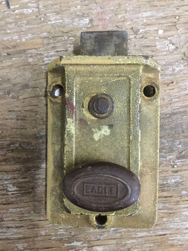Vintage Eagle Latch Door Lock Second Use