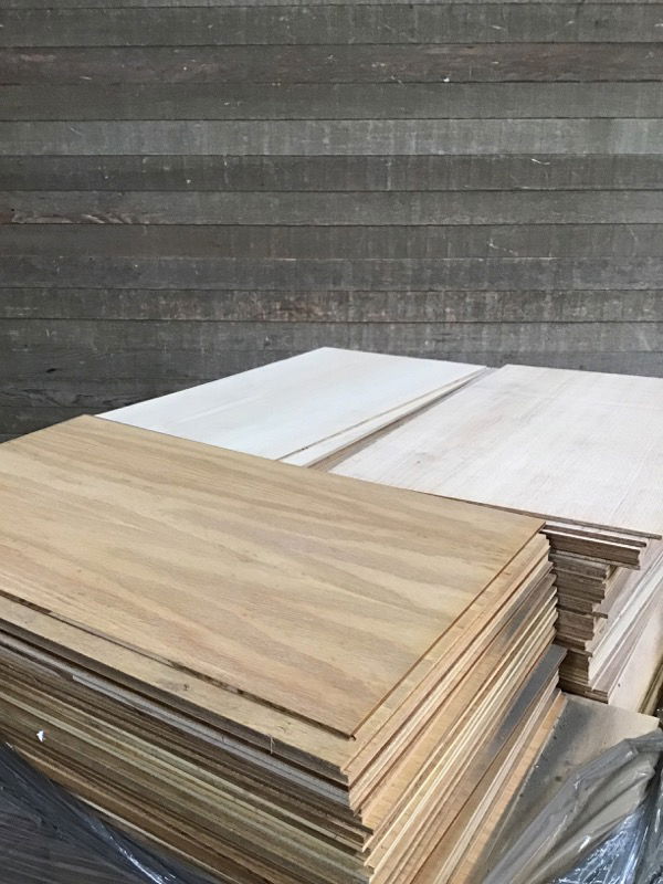 Oak Veneer Timber Core Plywood Second Use Building Materials and