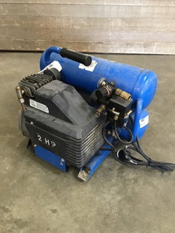 Vintage Twin Stack Compressor | Second Use Building Materials and Salvage