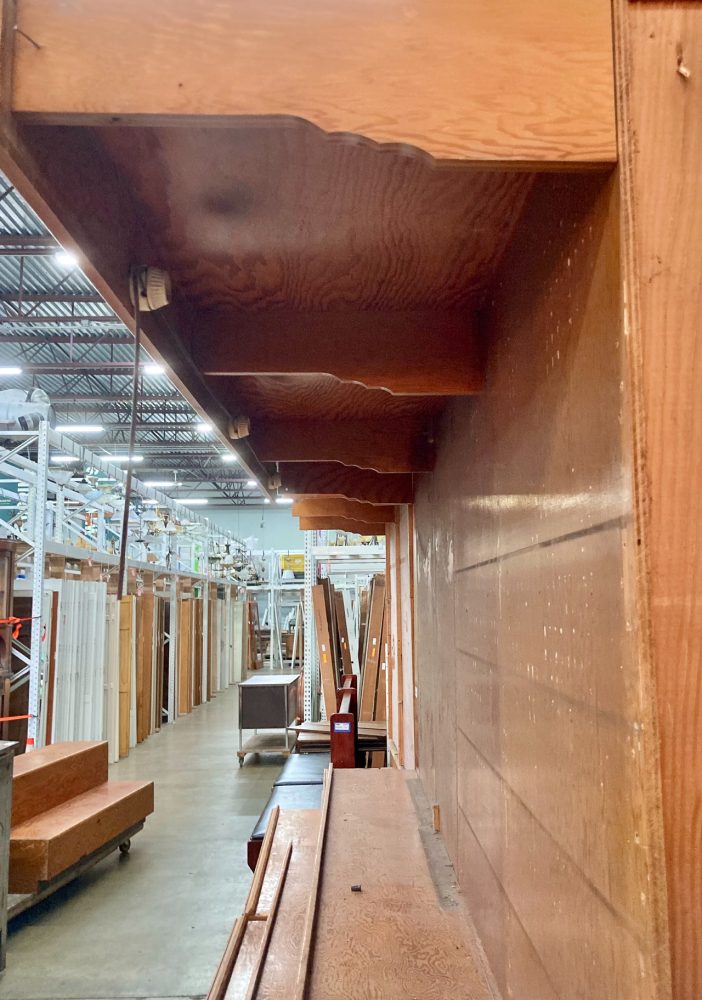 Historical Materials Lincoln Hardware Displays in Second Use Building Materials and